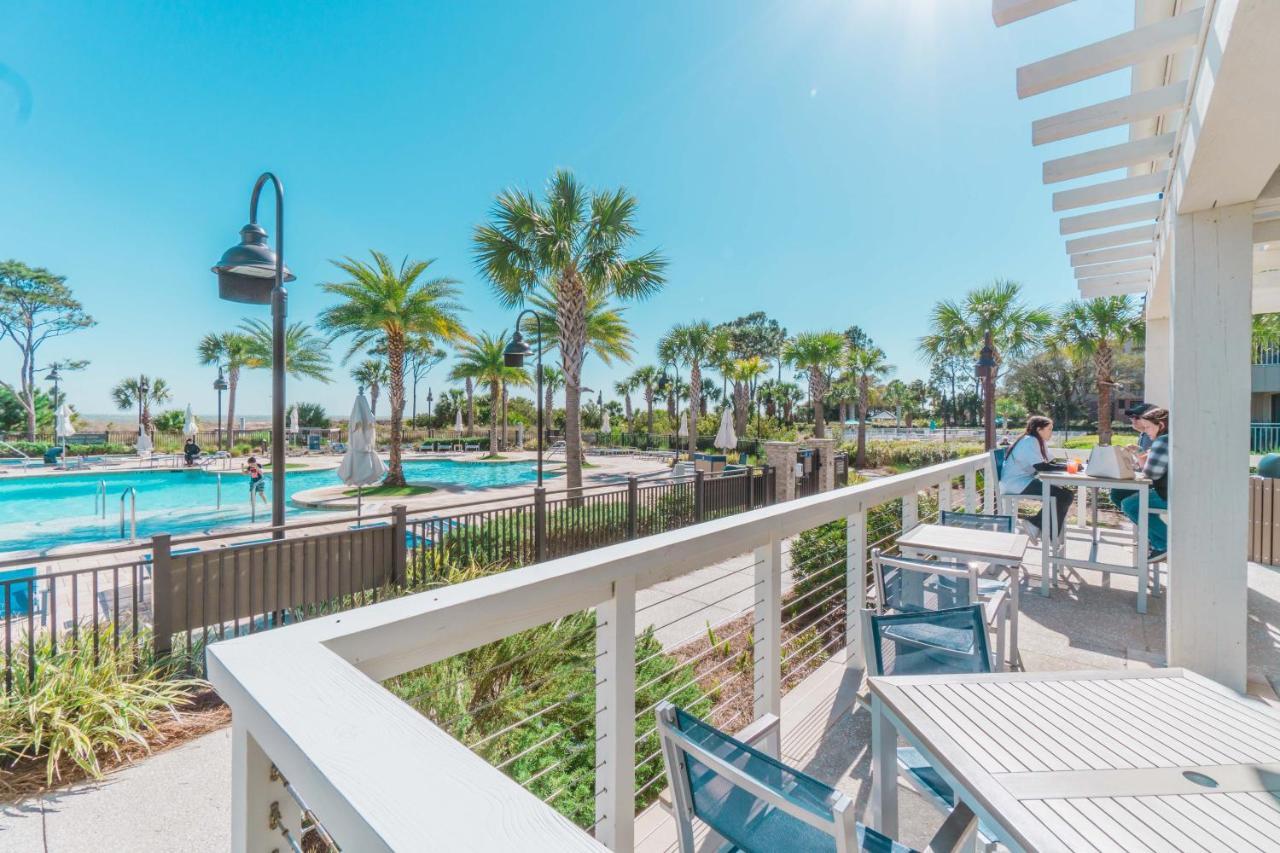 Stunning Views!!-Oceanfront Villa-Heated Pool-Private Balcony-Tiki Bar-Walk To Coligny Plaza ฮิลตันเฮดไอส์แลนด์ ภายนอก รูปภาพ