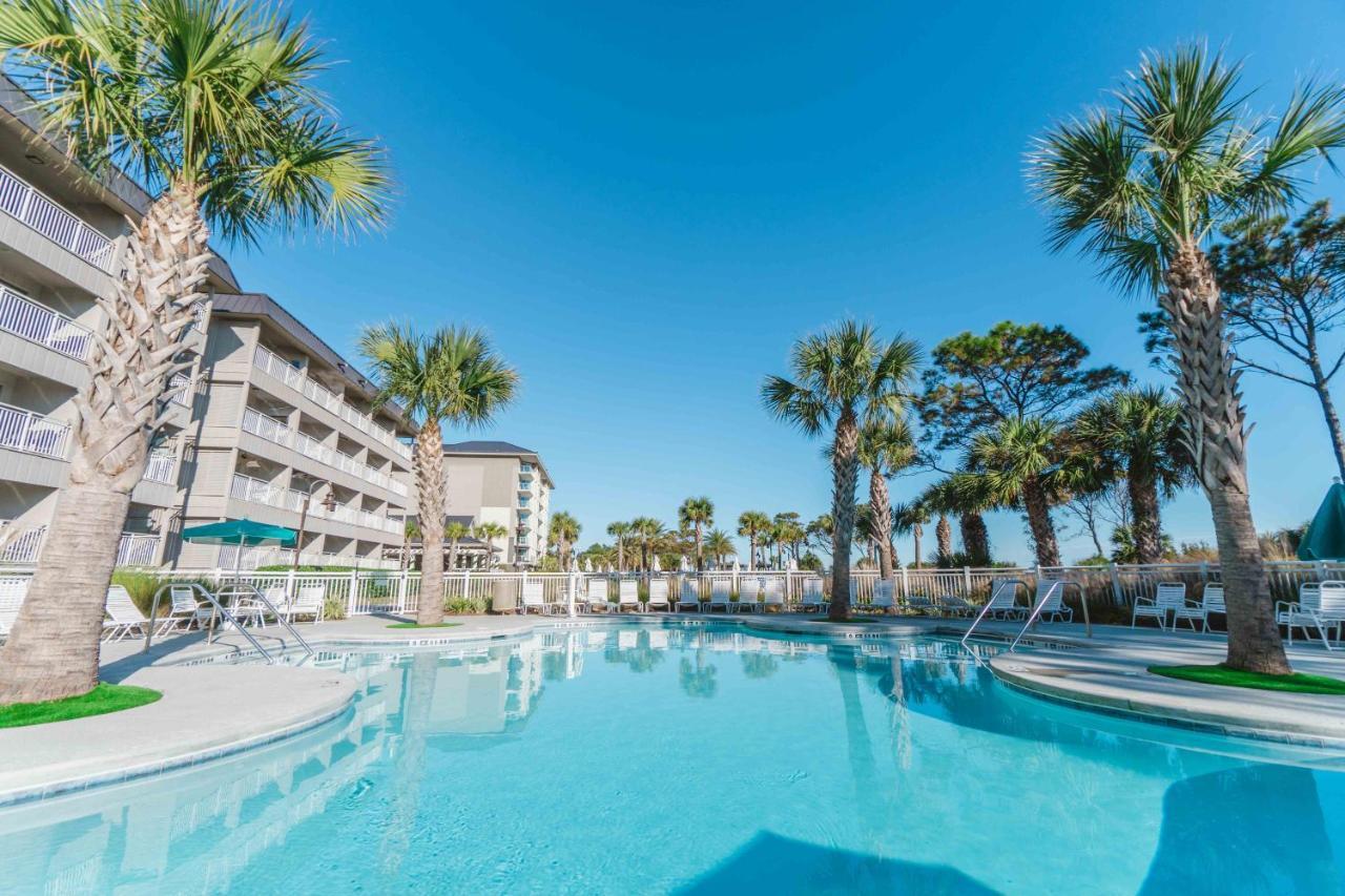 Stunning Views!!-Oceanfront Villa-Heated Pool-Private Balcony-Tiki Bar-Walk To Coligny Plaza ฮิลตันเฮดไอส์แลนด์ ภายนอก รูปภาพ
