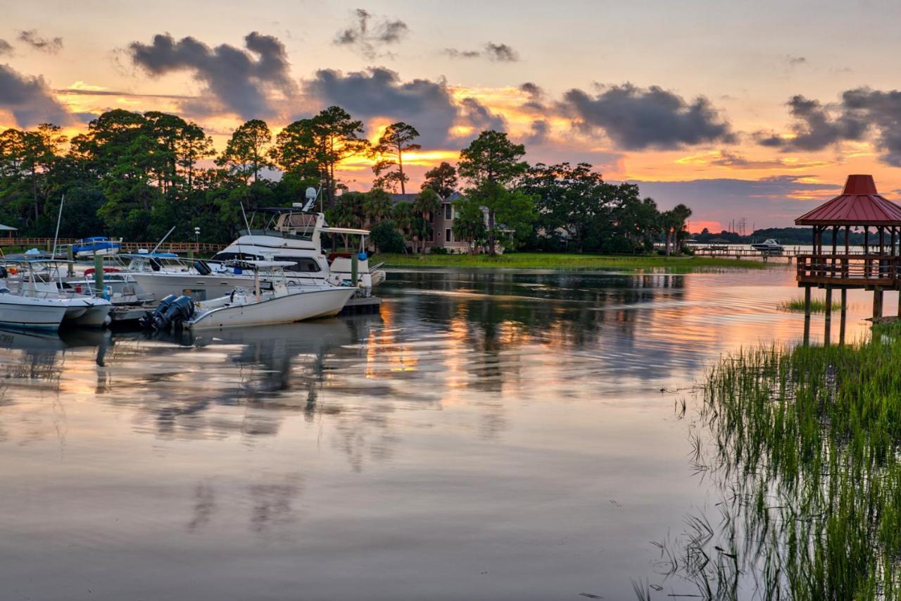 Stunning Views!!-Oceanfront Villa-Heated Pool-Private Balcony-Tiki Bar-Walk To Coligny Plaza ฮิลตันเฮดไอส์แลนด์ ภายนอก รูปภาพ