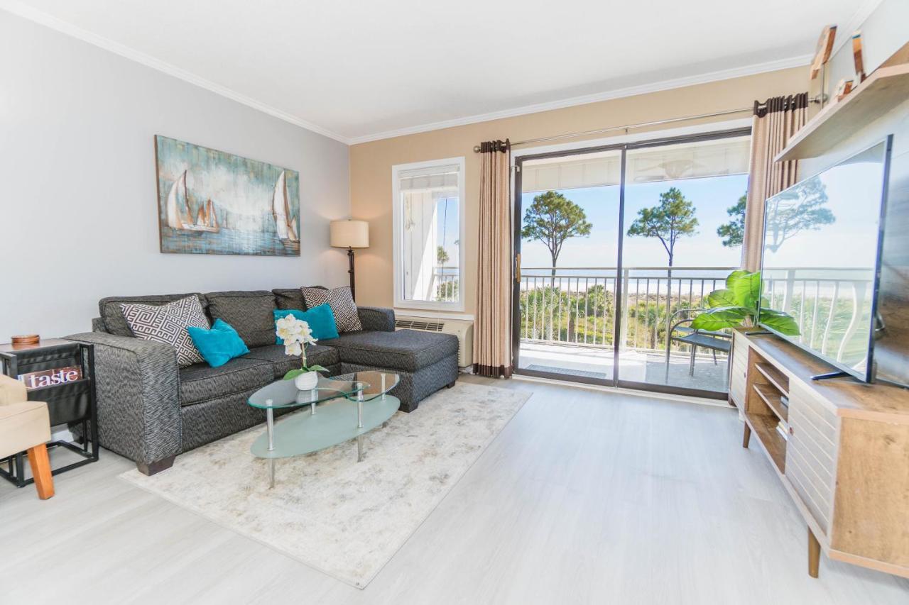 Stunning Views!!-Oceanfront Villa-Heated Pool-Private Balcony-Tiki Bar-Walk To Coligny Plaza ฮิลตันเฮดไอส์แลนด์ ภายนอก รูปภาพ